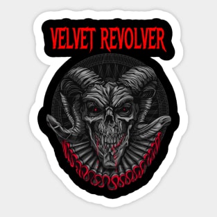 VELVET REVOLVER BAND MERCHANDISE Sticker